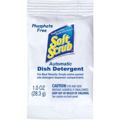 Picture of Soft Scrub Dishwasher Detergent Packs - 1 oz (0.06 lb) - Citrus Scent - 200 / Carton - Pleasant Scent, Phosphate-free - White