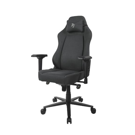 Picture of Arozzi Primo Premium Ergonomic Fabric High-Back Gaming Chair, Dark Gray