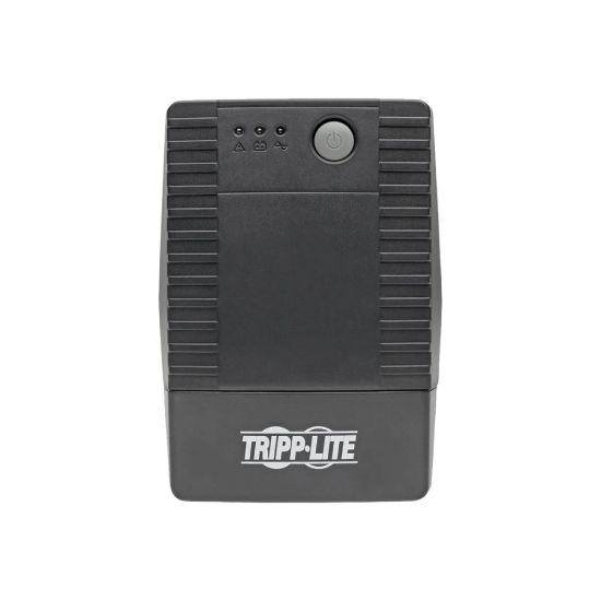 Picture of Tripp Lite UPS Desktop 450VA 300W AVR Battery Back Up Compact 120V 4 Outlet - UPS - 5 A - AC 120 V - 240 Watt - 450 VA - 1-phase - output connectors: 4