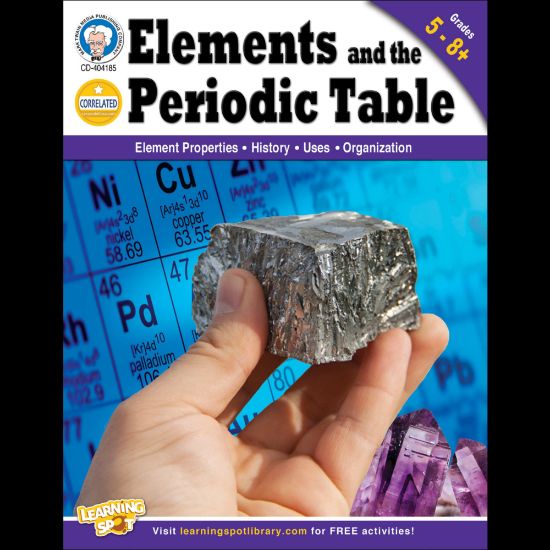 Picture of Mark Twain Elements and the Periodic Table, Grades 5-8+