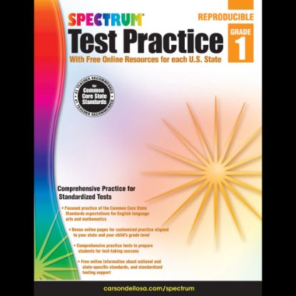 Picture of Spectrum Test Practice Workbook, Grade 1