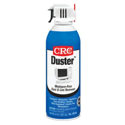 Picture of CRC Duster Moisture-Free Dust And Lint Remover, 8 Oz Can, Box Of 12