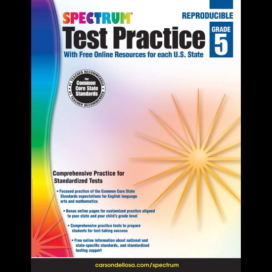 Picture of Spectrum Test Practice Workbook, Grade 6