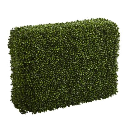 Picture of Nearly Natural Boxwood 41inH Artificial Indoor/Outdoor Hedge, 41inH x 30inW x 15inD, Green