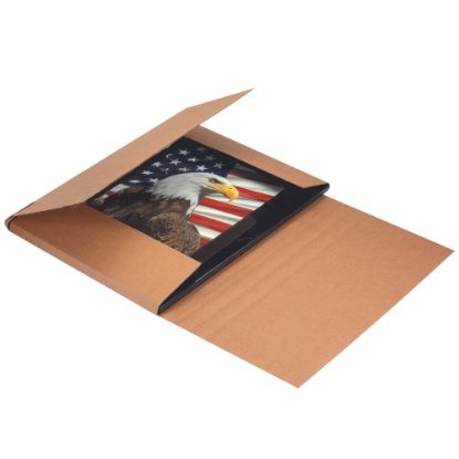 Picture of Partners Brand Jumbo Easy Fold Mailers, 22in x 18in x 6in, Kraft, Pack Of 20