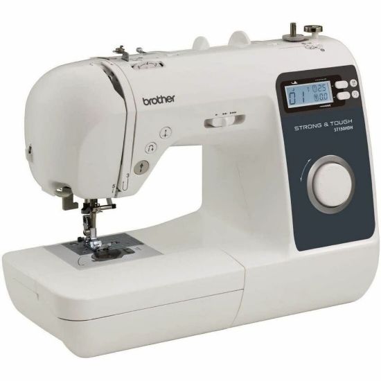 Picture of Brother ST150HDH Sewing Machine, Strong & Tough, 50 Built-in Stitches, LCD Display, 9 Included Feet - 50 Built-In Stitches - Automatic Threading - Home - Portable