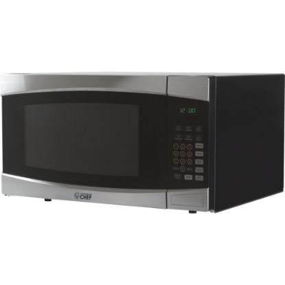 Picture of Commercial Chef 1.6 Cu. Ft. Counter-Top Microwave, Silver