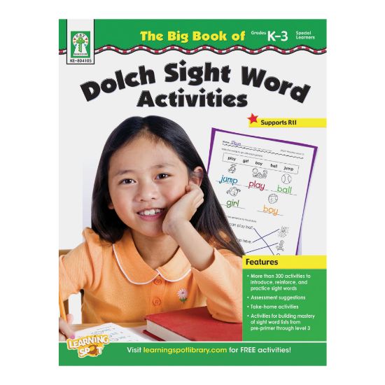 Picture of Key Education Resource Book: The Big Book Of Dolch Sight Word Activities, Grades K-3/Special Learners