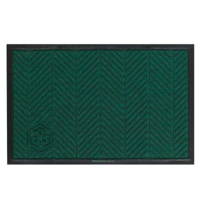 Picture of M+A Matting WaterHog Floor Mat, Max Herringbone, 4ft x 6ft, Southern Pine