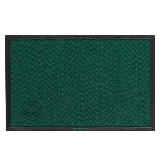 Picture of M+A Matting WaterHog Floor Mat, Max Herringbone, 4ft x 6ft, Southern Pine