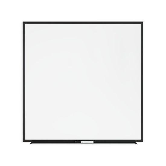 Picture of U Brands Magnetic Dry-Erase Board, 36in X 36in, Black Aluminum Frame, Actual Size 35in X 35in (2896U00-01)