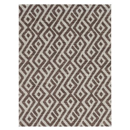 Picture of Foss Floors Area Rug, 6ftH x 8ftW, Abstract, Beige/White