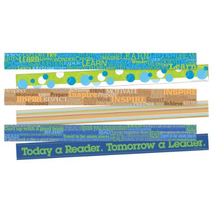 Picture of Barker Creek Double-Sided Border Strips, 3in x 35in, Word Wall, Set Of 36