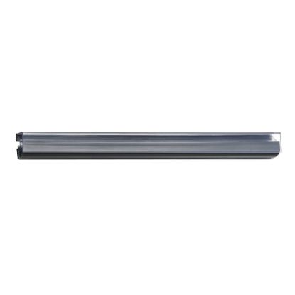 Picture of Ghent 12in Hold-Up Display Rails, Clear/Gray, Carton Of 12 Rails