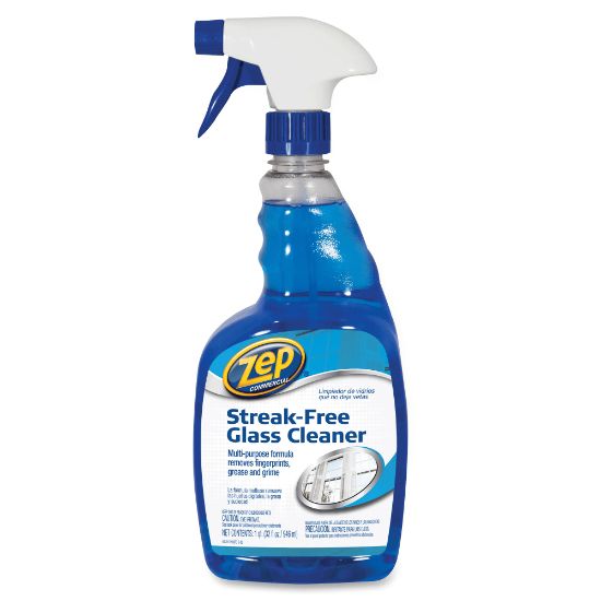 Picture of Zep Commercial Streak-Free Glass Cleaner Spray, 32 Oz Bottle, Case Of 12