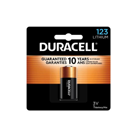 Picture of Duracell 123 3V High Power Lithium Battery, Pack of 1