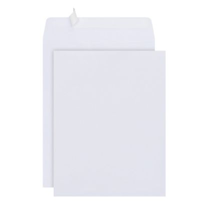 Picture of Office Depot Brand 10in x 13in Catalog Envelopes, Clean Seal, 30% Recycled, White, Box Of 125