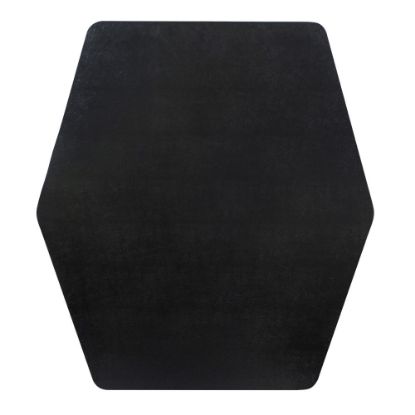 Picture of ES Robbins Game Zone PVC Chair Mat, 42in x 46in, Black