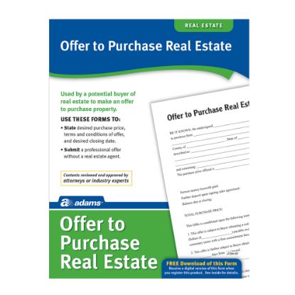 Picture of Adams Offer To Purchase Real Estate