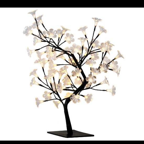 Picture of Simple Designs LED Cherry Blossom Decorative Lighted Tree with Black Base