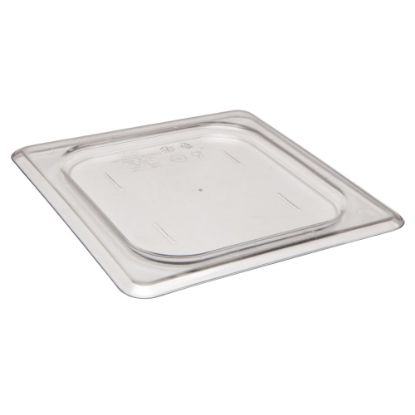 Picture of Cambro Camwear 1/6 Flat Food Pan Lids, Clear, Set Of 6 Lids