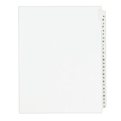 Picture of Avery Standard Collated Legal Dividers, Avery Style, Side-Tab, A-Z, 8 1/2in x 11in