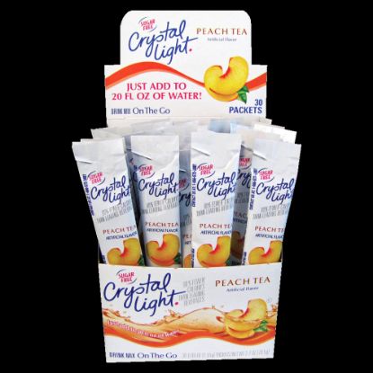 Picture of Crystal Light On The Go Mix Sticks, Peach Tea, Box Of 30 Packets