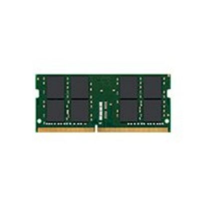 Picture of Kingston 32GB DDR4 SDRAM Memory Module - 32 GB - DDR4-2666/PC4-21300 DDR4 SDRAM - 2666 MHz - CL19 - 1.20 V - Non-ECC - Unbuffered - 260-pin - SoDIMM - Lifetime Warranty