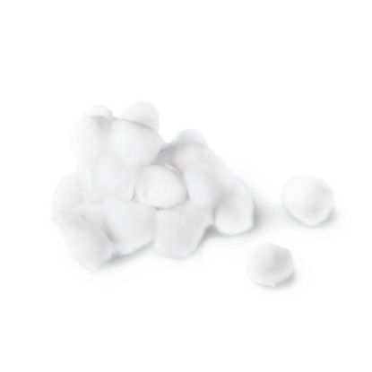 Picture of Medline Non-Sterile Cotton Balls, Large, 1 1/4in, Bag Of 1,000, Case Of 2 Bags