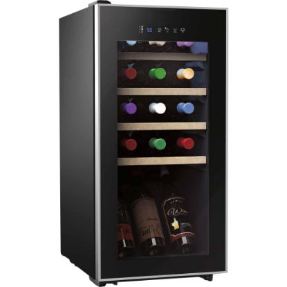 Picture of Cuisinart 3 Cu Ft Wine Cellar, Black/Smoke Glass