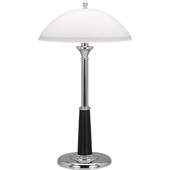 Picture of Victory Light Executive Desk Lamp, 24inH, Frosted Glass Shade/Chrome Base