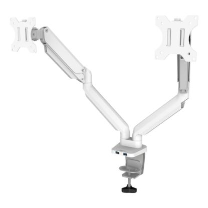 Picture of Fellowes Platinum Series Dual Flat-Panel Monitor Arms, White