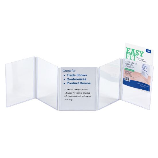 Picture of EasyFit Presentation Display Panel, 5-Pocket, Clear