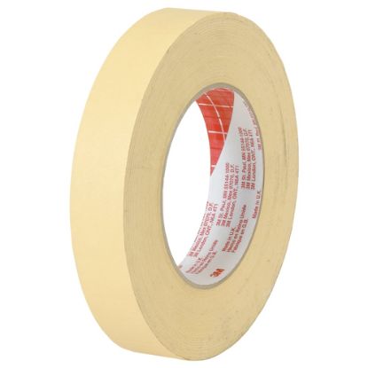 Picture of Scotch High-Temperature Masking Tape, 3in Core, 1in x 60 Yd., Tan, Case Of 12