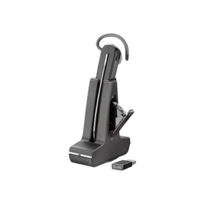 Picture of Poly Savi 8245 UC, Unlimited Talk Time - Microsoft - headset - in-ear - convertible - DECT 6.0 - wireless - Certified for Microsoft Teams