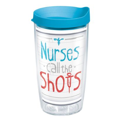 Picture of Tervis Tumbler With Lid, 16 Oz, Nurses Call The Shots