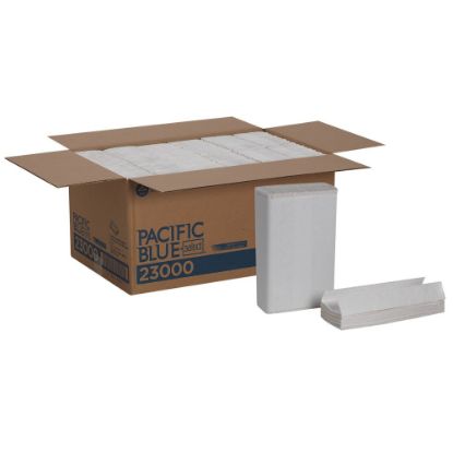 Picture of Pacific Blue Select by GP PRO Premium C-Fold 2-Ply Paper Towels, 120 Sheets Per Pack, 12 Packs Per Case