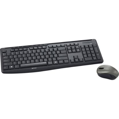 Picture of Verbatim Silent USB Wireless Mouse and Keyboard, Black