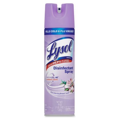 Picture of Lysol Disinfectant Aerosol Spray, Early Morning Breeze Scent, 19 Oz Can