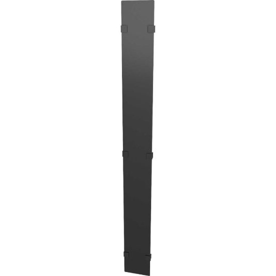 Picture of Vertiv Hinged Covers 800mm Wide 48U Vertical Cable Manager - Metal - Black - 48U Rack Height - 2 Pack - 31.5in Width