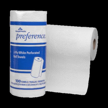 Picture of Georgia-Pacific by GP PRO Preference 2-Ply Paper Towels, Roll Of 100 Sheets