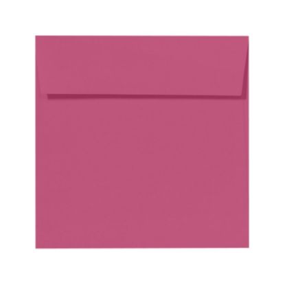 Picture of LUX Square Envelopes, 6 1/2in x 6 1/2in, Peel & Press Closure, Magenta, Pack Of 1,000