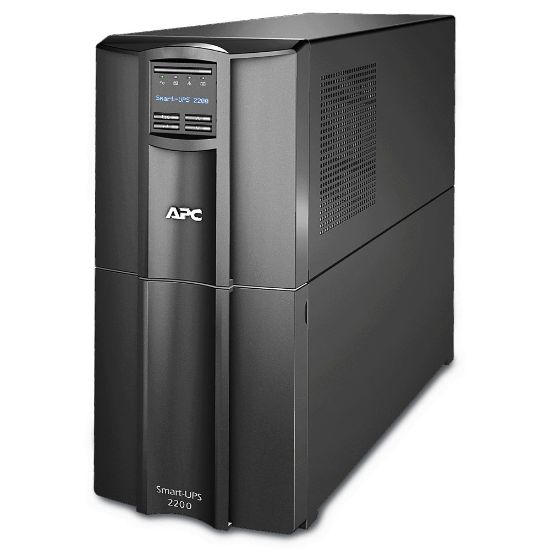 Picture of APC Smart-UPS 10-Outlet Tower With SmartConnect, 2,200VA/1,920 Watts, SMT2200C