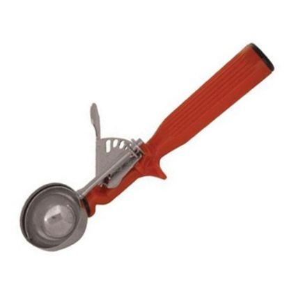 Picture of Vollrath No. 24 Disher With Antimicrobial Protection, 1-1/3 Oz, Red