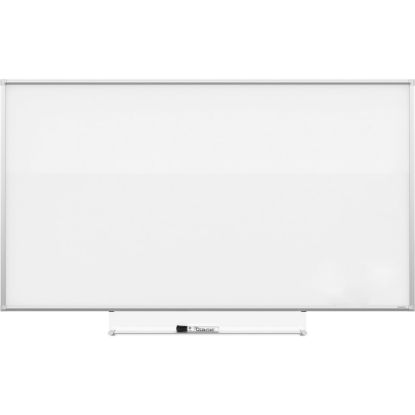 Picture of Quartet Silhouette Total Unframed Melamine Dry-Erase Whiteboard, 48in x 85in, White