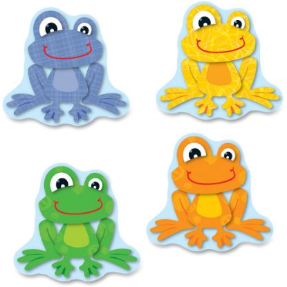 Picture of Carson Dellosa Education FUNky Frogs Cut-Outs - Learning Theme/Subject - 36 (Frog Fun) Shape - Multicolor - Card Stock - 36 / Pack