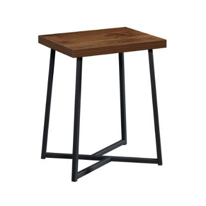 Picture of Sauder Canton Lane Side Table, 23-5/8inH x 15-1/2inW x 19-3/8inD, Grand Walnut/Black