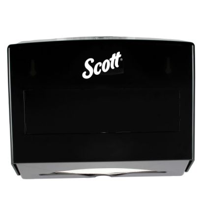 Picture of Kimberly Clark Scottfold Towel Dispenser, Smoke Gray