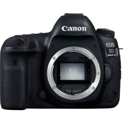 Picture of Canon EOS 5D Mark IV 30.4 Megapixel Digital SLR Camera Body Only - Black - Autofocus - 3.2in Touchscreen LCD - 6720 x 4480 Image - 4096 x 2160 Video - HD Movie Mode - Wireless LAN - GPS