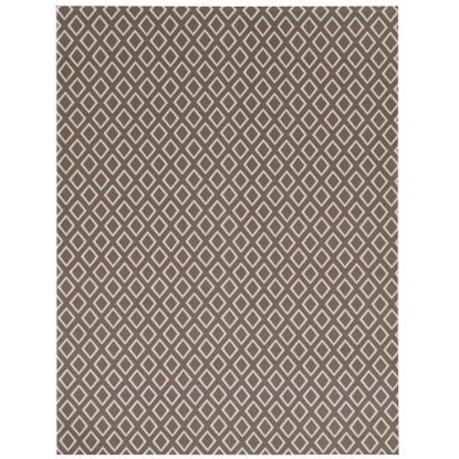 Picture of Foss Floors Area Rug, 6ftH x 8ftW, Diamond, Beige/White